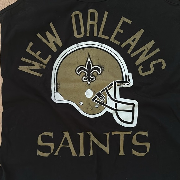 New Orleans Saints NFL tank top Women’s Medium - Picture 3 of 3
